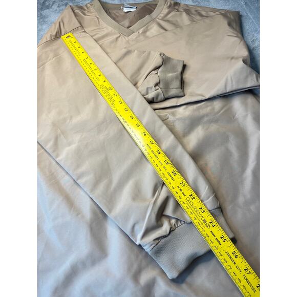 HPI Outdoor Golf Windshirt Size Large Mens Blue V-Neck Pullover NWOT - Picture 5 of 10